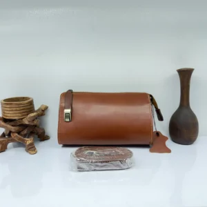 کیف تمام چرم طبیعی کد 6017