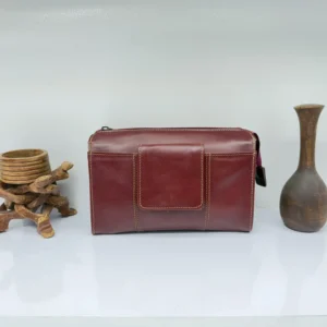 کیف تمام چرم طبیعی کد 6019