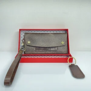 کیف دستی چرم طبیعی مردانه به همراه جا سویچی