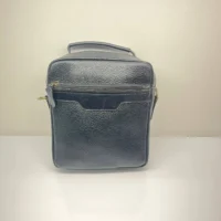 کیف دوشی تمام چرم طبیعی مردانه کد 7200